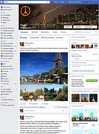 Groupe Facebook dédié à Paris :