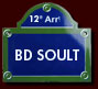 Plaque Rue Soult
