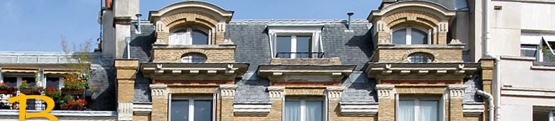 Façade de l'immeuble du 23 rue Jean de Beauvais