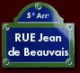 Plaque Rue Récamier