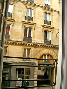 Vue rue Mazarine