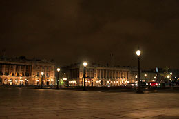 Place de la Concorde - Hôtel de Crillon