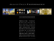 Site du photographe Arnaud Frich