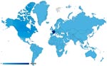 178 Pays visiteurs